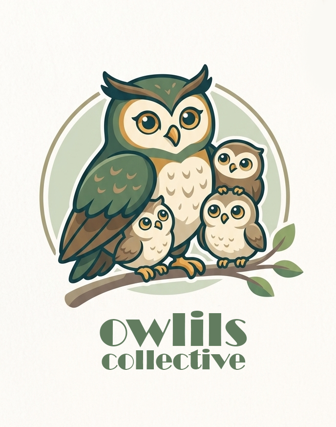 Owlils Co -- Little Owl Mama